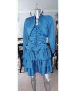 Vintage Party Cocktail Dress with Matching Bolero Jacket - $59.00