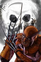 Greg Horn SIGNED X-Men Marvel Comic Art Print ~ Death of Wolverine / Logan - £23.29 GBP