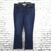 Signature Levi Strauss &amp; Co Womens Jeans 36X32 Blue Mid Rise Shaping Boo... - $19.88