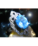 HAUNTED ANTIQUE RING ASCENDED MASTERS MY SOUL IS CLEANSED SECRET OOAK MAGICK - $287.77