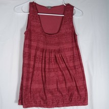 J. Jill Womens Tank Size XS Maroon - £19.61 GBP