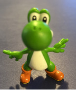 Super Mario Bros Yoshi 2.5&quot; Mini Figure Nintendo 2007 PVC Toy Video Game - £6.75 GBP