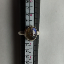 Lunar Power  Wellness Healing Gemstone Ring size 7.75 UN069 - £9.23 GBP