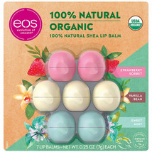eos Organic Lip Balm, 7 Spheres - £20.77 GBP