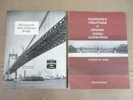 Building The Walt Whitman Bridge Roebling&#39;s Del &amp; Hudson Canal Aqueducts Books - £72.45 GBP