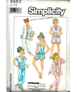 Simplicity Sewing Pattern 8963 Size 14 Girls Kimono Tap Shorts Camisole ... - £5.11 GBP