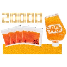 NERF Pro Gelfire Refill, 20,000 Dehydrated Gelfire Rounds, 1x 800 Round Hopper,  - £18.86 GBP