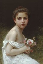 Little Girl with a Bouquet 20 x 30 Poster - $25.98