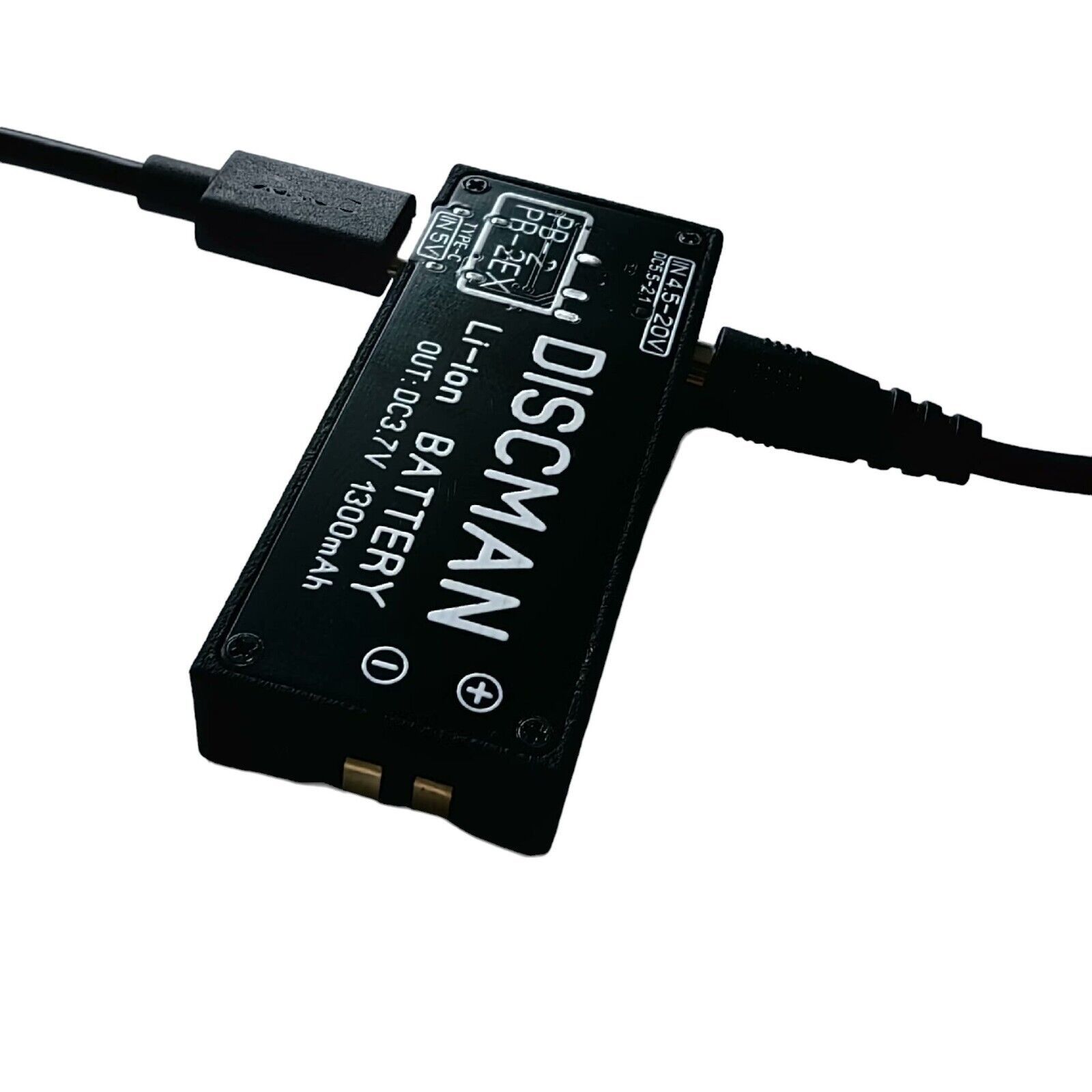 1300mAh Battery Case Attachment For DENON DCP-100 DCP-150 AIWA XP6 XP7  			