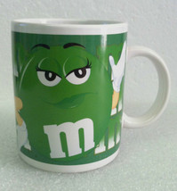 Green M&M Sassy Sexy Diva Love Coffee Tea Chocolate Mug 2002 - Female M&M - £7.13 GBP