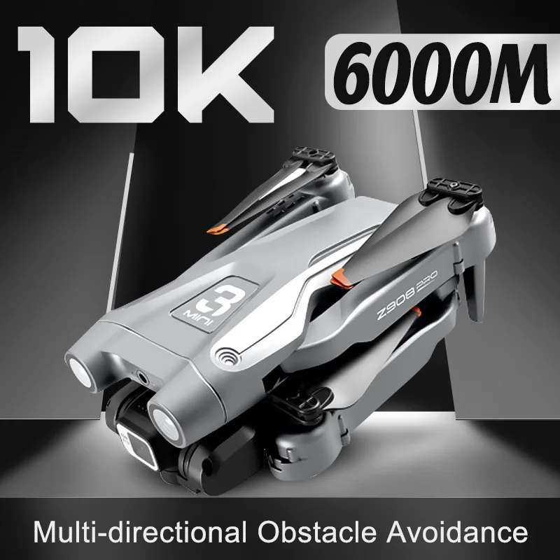 New Z908 Professional Drone 2.4G WIFI Mini Drone 10k Professional Obstac - £52.73 GBP+
