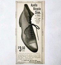 Bliss Apollo Bicycle Shoes 1897 Advertisement Victorian Fashion ADBN1A8 - $19.99