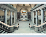 Corridors and Stairways State Capitol Salt Lake City Utah UT UNP WB Post... - $3.02
