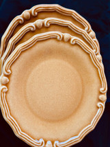 Pier1 Dinner Plates Butterscotch Italian 10-1/4&quot; (3 Total) - £28.06 GBP