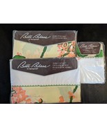 Vintage Bill Blass 4 PC Doppio Lenzuolo Set Springmaid Rosa Giallo Fiori... - $83.15