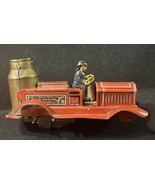 Vintage Arnold Fire Brigade Tin Toy -Missing Wheels -Untested Rico Germa... - $107.51 CAD