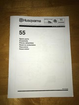 Husqvarna 55, 55 Rancher Chainsaw Illustrated Parts Diagram List Manual - $258.68 MXN