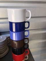 7x Vintage Prolon 9514 You Pick Colors Mugs Heavy Duty New USA Seller - $34.65