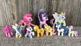 My Little Pony 10 Piece Mixed Lot ~3 (3 Inch) and 7 (2 Inch) Ponies, Unicorns - £11.59 GBP