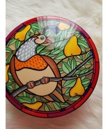 Mikasa ~ 4.75&quot; Diameter ~ Trinket Box ~ Multicolor ~ FX076 ~ Pear Tree ~... - $504.02 MXN
