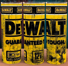 DeWALT Tools Guaranteed Tough Distressed Mechanic Cup Mug Tumbler 20oz - £16.19 GBP