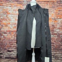 Zara Men&#39;s Long Dark Grey Coat M, MSRP $169 - $1,871.96 MXN