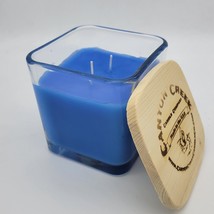 NEW Canyon Creek Candle Company 14oz Cube jar BUBBLE BATH Handmade! - £21.97 GBP