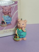 Hallmark Keepsake Easter Collection Ornament 1996 Pork&#39; n Beans  Cake To... - $13.08