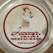 Winston-Salem NC Jimmy&#39;s Parkway Chalet Restaurant Vintage Logo Ashtray ... - £15.14 GBP