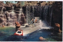 California Postcard Disneyland Magic Kingdom Submarine Falls - £1.66 GBP