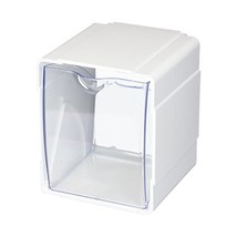 Deflecto Tilt Bin - Pack of 4-White  - £50.73 GBP