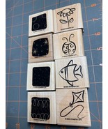  Stampin Up Little Layers I rubber stamp set - £5.57 GBP