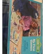 Vintage 1986 Sesame Street My First Games Off&amp;Running Color Match Cookie... - $13.02 CAD