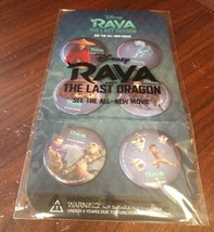 Disney Raya and the Last Dragon Button Set Movie Club-NEW (Sealed) Free Shipping - $21.87