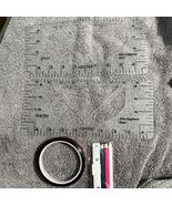 7 Pcs T-Shirt Ruler Guide Alignment Tool for Vinyl Placement Heat Press - $184.16 MXN