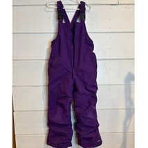 Lands&#39; End Winter Bib Overall Snow Ski Pants Purple Grow-a-Longs Unisex ... - $23.74