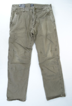 Kuhl Slackr Pant Mens Size 34x30 Brown Outdoor Vintage Patina Dye Hiking... - £22.28 GBP