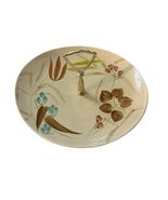 Vintage Red Wing Random Harvest Tidbit Tray Hand Painted MCM Serving Plate - $37.80
