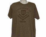 Cinch T Shirt Mens XL Brown Short Sleeve Crew Neck Western Cowboy Rodeo ... - $15.29