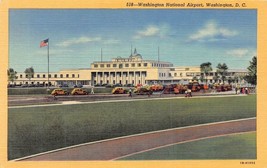 Washington Dc~Washington National AIRPORT-NOW Reagan AIRPORT~1941 Postcard - £5.76 GBP