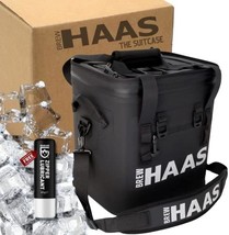 Soft Sided Insulated Leak Proof Cooler, 24 Can Holder, Matte, Hiking Or Beach - £82.32 GBP