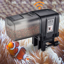 Auto Food Timer Automatic Fish Feeder For Aquarium Tank Wifi Feeding Dis... - £51.15 GBP