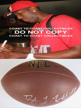 Brandon LaFell Patriots Panthers LSU Tigers signed autographed football proof - £85.27 GBP