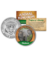 ELEPHANT * Animal Kingdom Series * JFK Kennedy Half Dollar U.S. Coin - $12.95