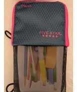 5 STAR STAND N&#39; STORE Mead Micro-Mesh Self-Standing Pencil Pouch - PINK/... - $189.60 MXN