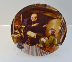 The Veteran No. Twelve Plate Norman Rockwell Heritage Collection No COA Box 1988 - £15.73 GBP