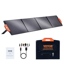 VEVOR 200W ETFE Foldable Solar Panel Portable Solar Charger for RV Campi... - £234.20 GBP