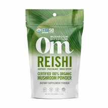 Om Organic Mushroom Nutrition Supplement Reishi: Adaptogen, Immune Support, L... - £18.65 GBP