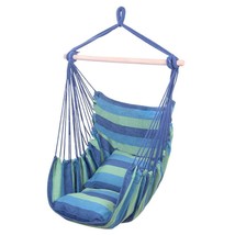 Hammock Hanging Rope Chair Porch Swing Seat Patio Camping Bbq Outdoor Hi... - £30.66 GBP