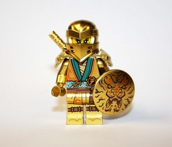 Minifigure Nya 10th Anniversary Golden Legacy Ninjago Custom Toy - £3.99 GBP